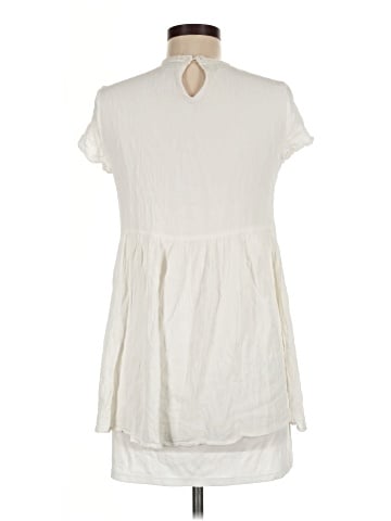 Blue Rain Short Sleeve Blouse (view 2)