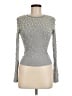 LC Lizette Collection Silver Pullover Sweater Size M - photo 1