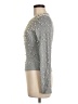 LC Lizette Collection Silver Pullover Sweater Size M - photo 5