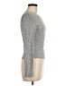 LC Lizette Collection Silver Pullover Sweater Size M - photo 4