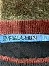 J. McLaughlin Stripes Blue Turtleneck Sweater Size XS - photo 7