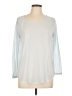 French Connection 100% Polyester Silver 3/4 Sleeve Top Size L - photo 1