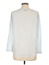 French Connection 100% Polyester Silver 3/4 Sleeve Top Size L - photo 2