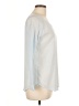 French Connection 100% Polyester Silver 3/4 Sleeve Top Size L - photo 4