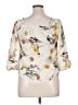Blush 100% Polyester Ivory 3/4 Sleeve Blouse Size XL - photo 2