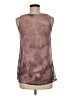 Next 100% Polyester Burgundy Sleeveless Blouse Size 8 - photo 2