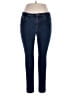MICHAEL Michael Kors Solid Blue Jeans Size 10 - photo 1