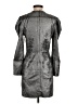 Something Navy 100% Polyester Metallic Silver Cocktail Dress Size S - photo 2