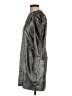 Something Navy 100% Polyester Metallic Silver Cocktail Dress Size S - photo 5