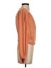 Maison d' Amelie 100% Polyester Orange 3/4 Sleeve Blouse Size S - photo 4