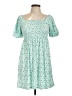 Xtraordinary Paisley Teal Casual Dress Size 12 - photo 1