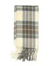 D&Y 100% Acrylic Plaid Gray Ivory Scarf One size - photo 2