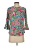 Hannah Green 3/4 Sleeve Blouse Size S - photo 2