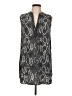 Acrobat 100% Silk Gray Sleeveless Silk Top Size L - photo 1