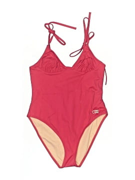 Solid & Striped One Piece Swimsuit (view 1)