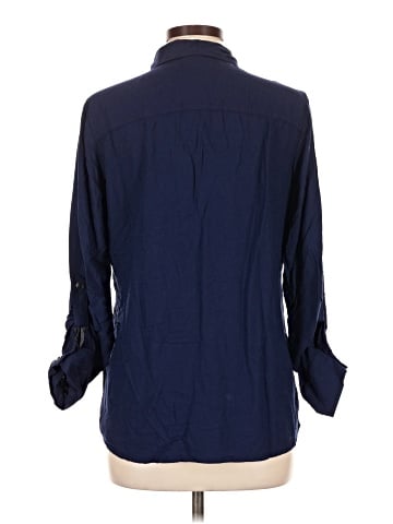 White Stag 3/4 Sleeve Button-Down Shirt (view 2)