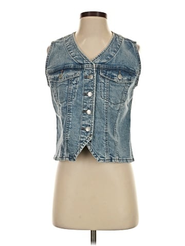 Universal Thread Denim Vest (view 1)