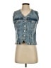 Universal Thread Blue Denim Vest Size S - photo 1