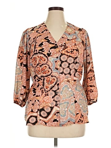 East Adeline 3/4 Sleeve Blouse (view 1)
