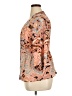 East Adeline 100% Polyester Paisley Orange 3/4 Sleeve Blouse Size 0X - photo 5