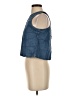 Pull&Bear 100% Lyocell Blue Sleeveless Blouse Size 26 waist - photo 5