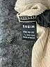 Shein Ivory 3/4 Sleeve Button-Down Shirt Size L - photo 7