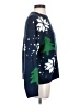 Shein 100% Acrylic Stars Blue Pullover Sweater Size 4 - photo 4