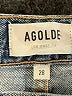 AGOLDE 100% Organic Cotton Hearts Blue Jeans Size 28 waist - photo 7