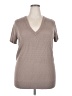 Torrid Gray Short Sleeve Turtleneck Size 3X Plus (3) - photo 1