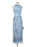 Lulus 100% Polyester Paisley Blue Casual Dress Size S - photo 1