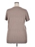 Torrid Gray Short Sleeve Turtleneck Size 3X Plus (3) - photo 2