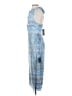Lulus 100% Polyester Paisley Blue Casual Dress Size S - photo 5