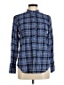 J.Crew Plaid Blue Long Sleeve Button-Down Shirt Size 6 - photo 1