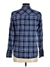 J.Crew Plaid Blue Long Sleeve Button-Down Shirt Size 6 - photo 2