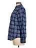 J.Crew Plaid Blue Long Sleeve Button-Down Shirt Size 6 - photo 5