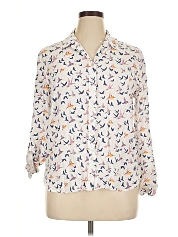 Jane and Delancey 3/4 Sleeve Blouse (view 1)