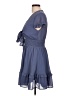 Unbranded 100% Polyester Blue Casual Dress Size L - photo 5