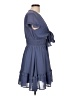 Unbranded 100% Polyester Blue Casual Dress Size L - photo 4