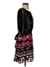 BCBGMAXAZRIA Graphic Black Cocktail Dress Size XS - photo 4