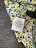 Equipment 100% Silk Print Yellow Long Sleeve Silk Top Size L - photo 8
