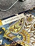 Rusttydustty 100% Polyester Paisley Gold Casual Dress Size L - photo 7