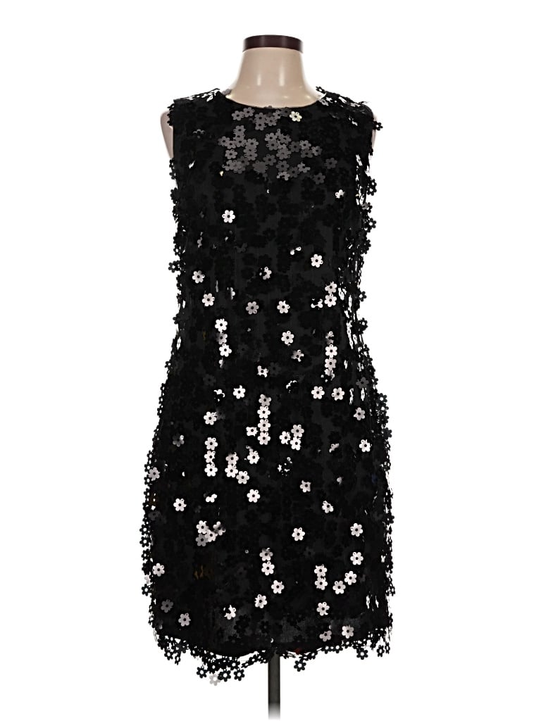 Pre-owned Nicole Miller Cocktail Dress In Black