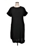 Emery Rose Solid Black Casual Dress Size XL - photo 1