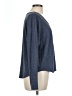 Lucky Brand Blue Long Sleeve Top Size L - photo 4