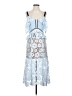 Self-Portrait Blue Cocktail Dress Size 2 - photo 1