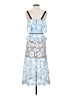 Self-Portrait Blue Cocktail Dress Size 2 - photo 2