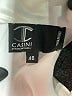 Cassini 100% Silk Ivory Sleeveless Silk Top Size EU (IT) 48 / US 12 - photo 7