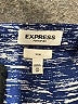 Express 100% Polyester Blue Long Sleeve Blouse Size XS - photo 7
