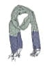 Unbranded Checkered-gingham Green Scarf One size - photo 1