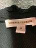 vintage threadz 100% Rayon Black Long Sleeve Blouse Size M - photo 7